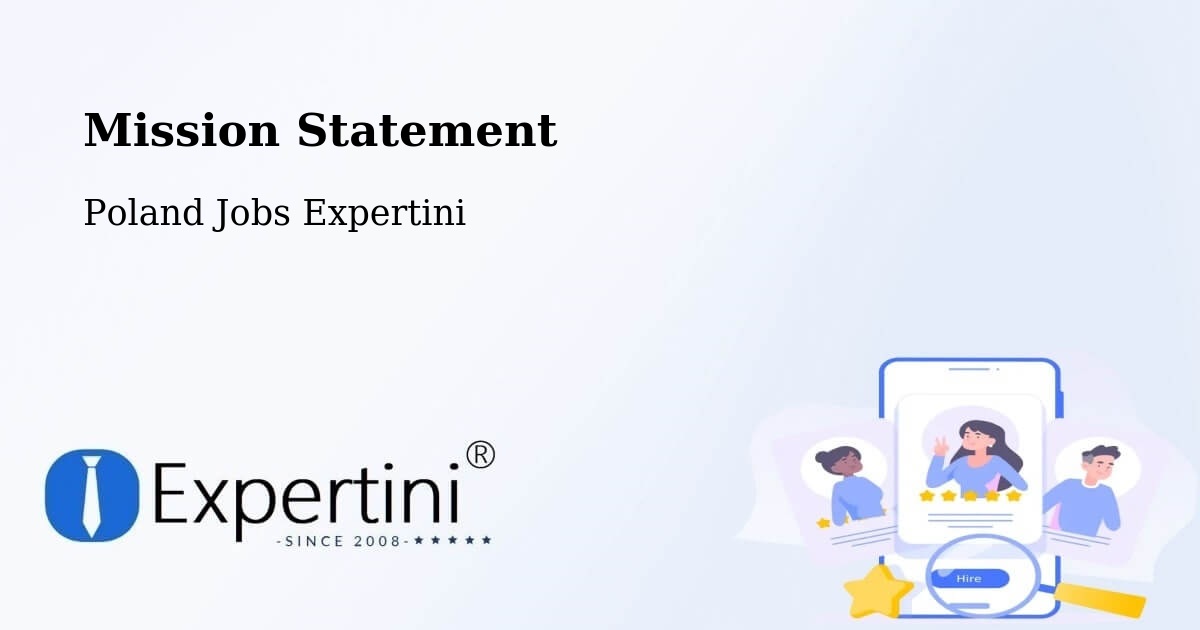 Corporate Mission – Sławków - Poland Jobs Expertini
